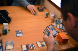 Magic: The gathering in action